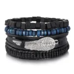 Accessoire en cuir africain pour homme et femme