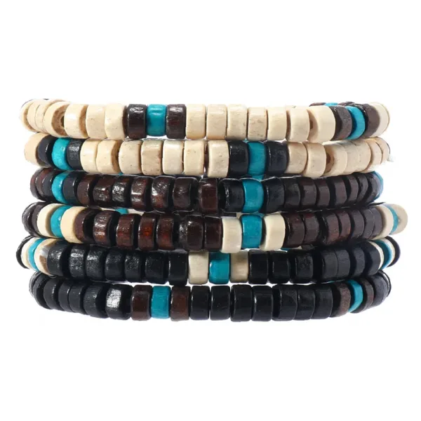 ensemble-de-bracelets-perles-africains-1 Ensemble de Bracelets Perles Africains