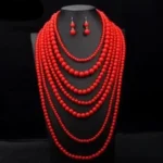 Accessorisez votre tenue avec ce collier africain