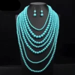 Élégant collier africain pour les occasions spéciales