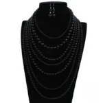 Collier africain en perles, parfait pour toutes les saisons