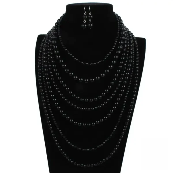 Collier africain en perles, parfait pour toutes les saisons