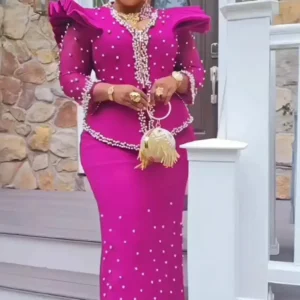 Ensemble Femme Africaine Moderne