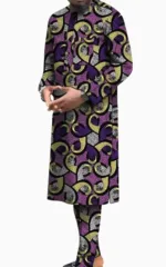 Ensemble Long Africain Homme