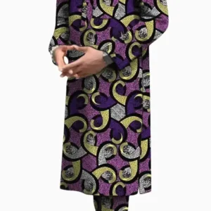 Ensemble Long Africain Homme