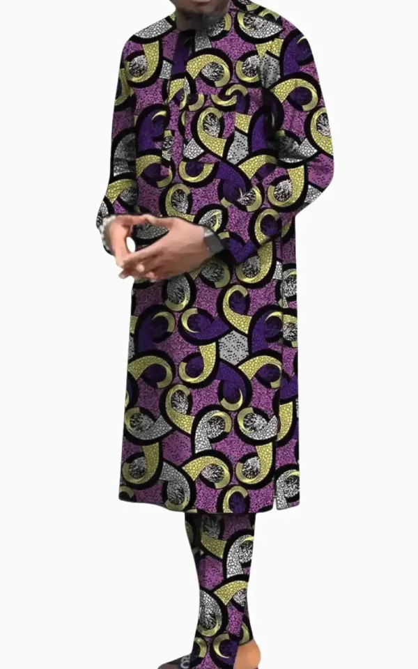 ensemble-long-africain-homme-1 Ensemble Long Africain Homme