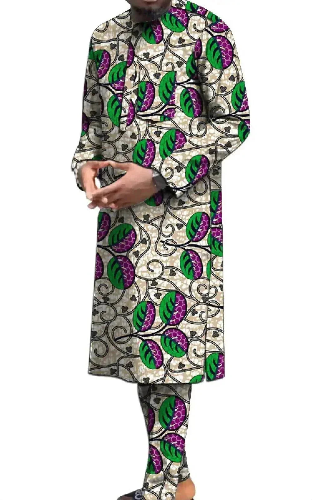 Tenue élégante homme style africain