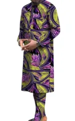 Ensemble de mode africain pour homme
