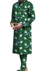 Ensemble stylistique homme africain