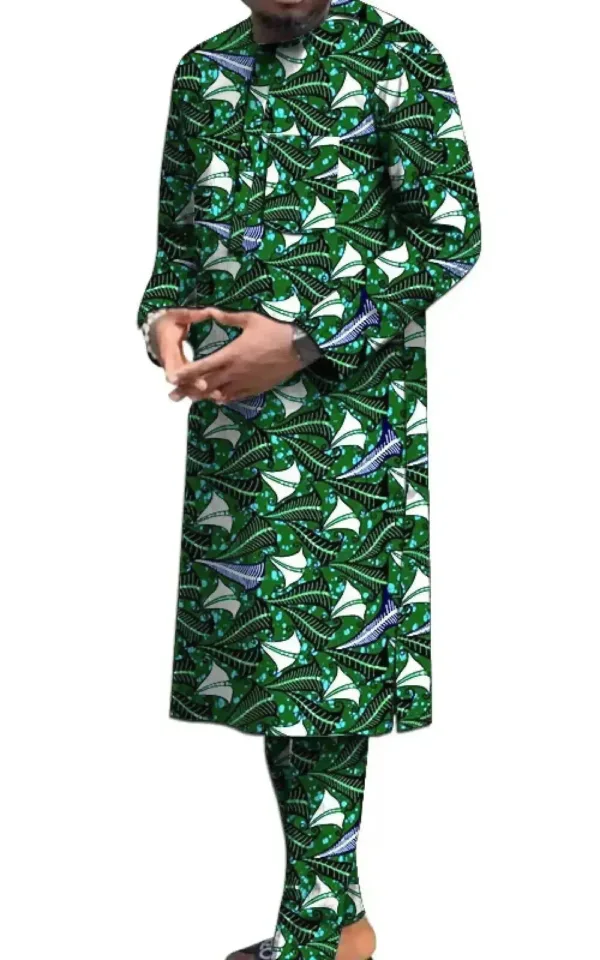 Ensemble stylistique homme africain