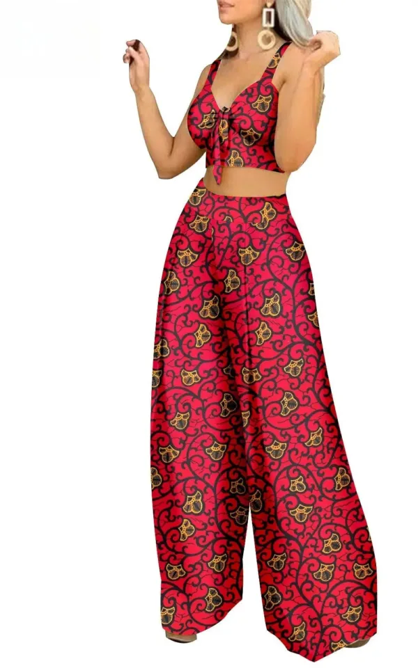 ensemble-pantalon-africain-femme-1 Ensemble Pantalon Africain Femme