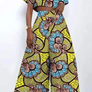 Ensemble Pantalon Africain Femme