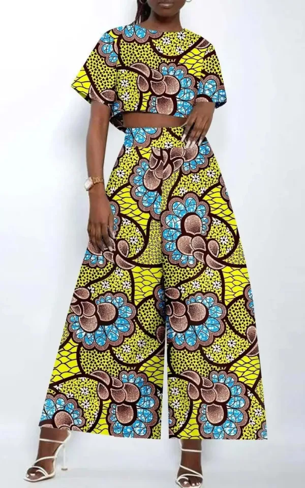 Ensemble Pantalon Africain Femme