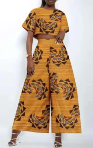 Pantalon africain élégant pour femme