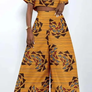Pantalon africain élégant pour femme