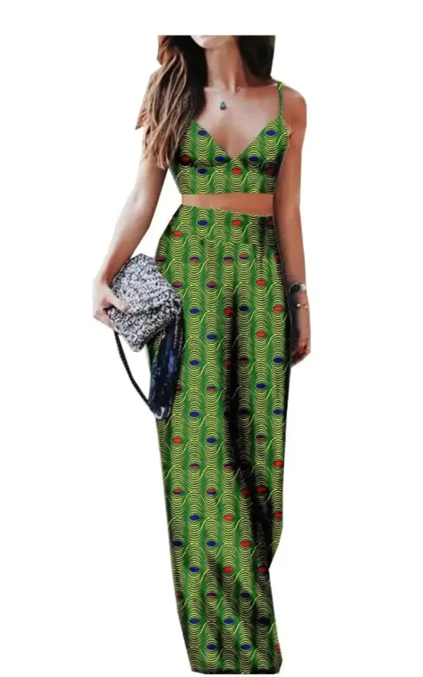 Style Africain : Pantalon Élégant Femme