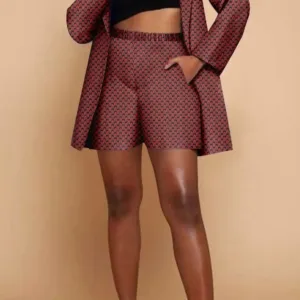 Ensemble Pantalon Femme Tissu Africain