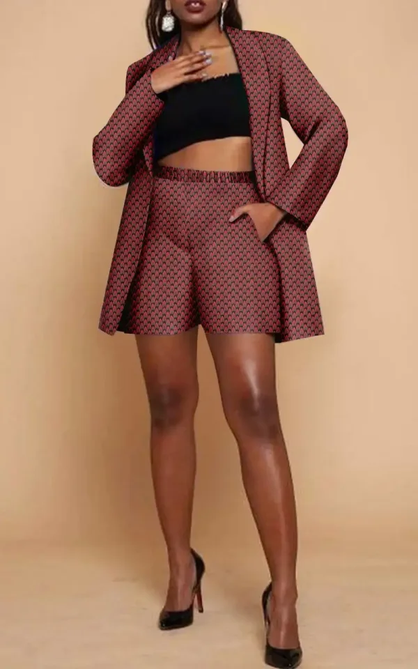 ensemble-pantalon-femme-tissu-africain-1 Ensemble Pantalon Femme Tissu Africain