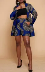 Pantalon en Tissu Africain Coloré
