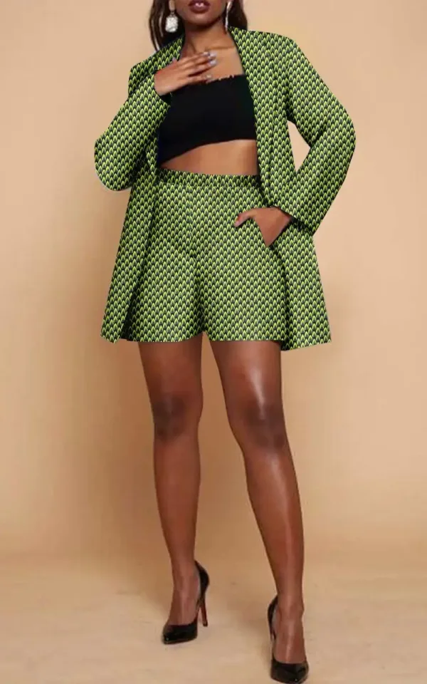 Ensemble Africain Femme Coloré