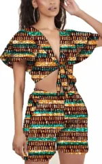 Design unique pour un look africain