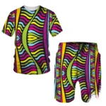 T-Shirt Africain pour homme en style traditionnel