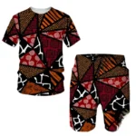 Mode masculine avec motif ethnique africain