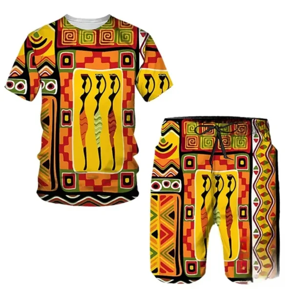 T-Shirt africain homme pour un look décontracté