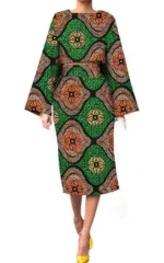 Ensemble coloré inspiré des cultures africaines