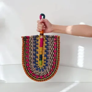 Éventail Africain Bolga - Accessoire artisanal