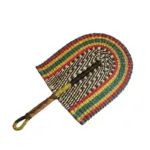Éventail décoratif africain pour intérieur