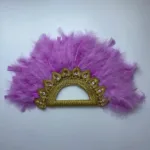 Éventail mariage africain en couleurs vives