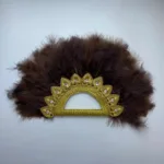 Éventail mariage africain élégant et traditionnel - vue 3