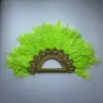 Éventail traditionnel africain pour un mariage chic