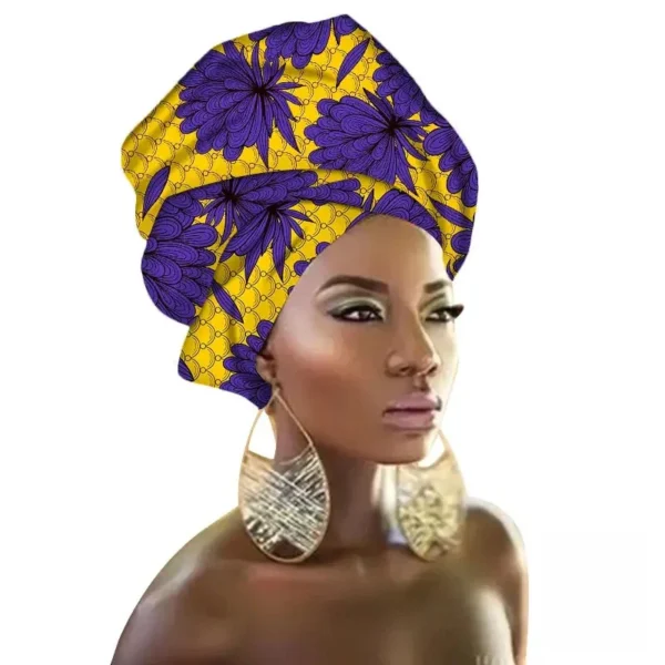 Accessoire capillaire africain en tissu léger