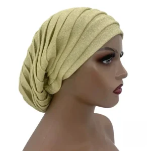 Foulard Africain Tête en tissu traditionnel
