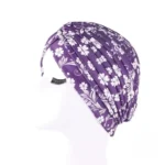 Turban africain en wax aux couleurs vives