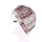 Foulard Africain Wax coloré et stylé - vue 2