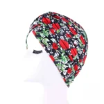 Élégant foulard wax aux motifs africains
