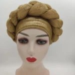 Foulard cheveux en tissu africain léger