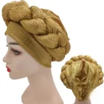 Foulard africain pour cheveux, motif traditionnel