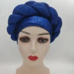 Foulard Cheveux Africain élégant et coloré - vue 2