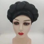 Foulard Cheveux Africain élégant et coloré - vue 5