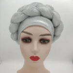 Foulard Cheveux Africain élégant et coloré - vue 6