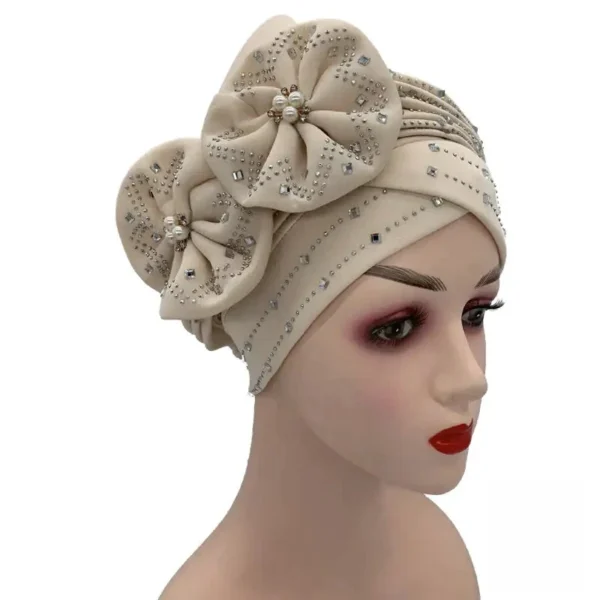 Foulard Cheveux Africain élégant et coloré - vue 9