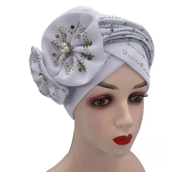 Foulard Cheveux Africain élégant et coloré - vue 11