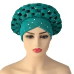 Foulard Cheveux Africain élégant et coloré - vue 13