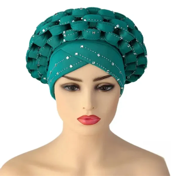 Foulard Cheveux Africain élégant et coloré - vue 13
