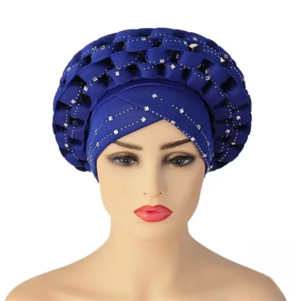 Foulard Cheveux Africain élégant et coloré - vue 14