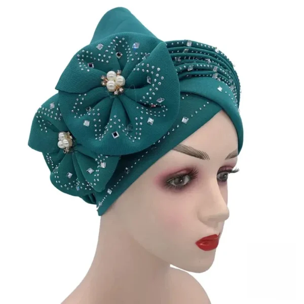 Foulard Cheveux Africain élégant et coloré - vue 15
